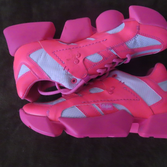 Junya Watanabe Buffalo pink Low-Top Platform Women's Sneaker US 9/40 - Picture 6 of 10